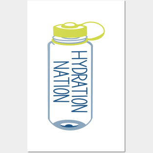 HYDRATION NATION Posters and Art